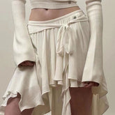 Asymmetrischer Mittelrock von Balletcore